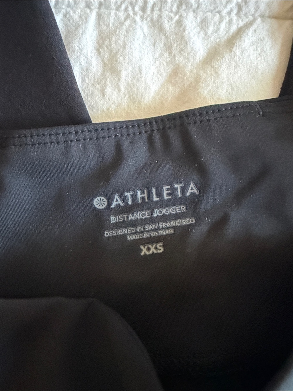 Athleta Black Distance Jogger - XXS